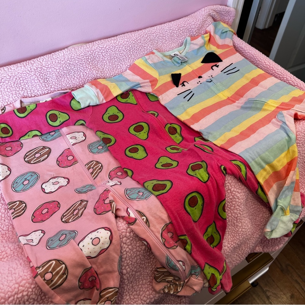 Gerber Childrenswear Sleep N’ Play Onesies